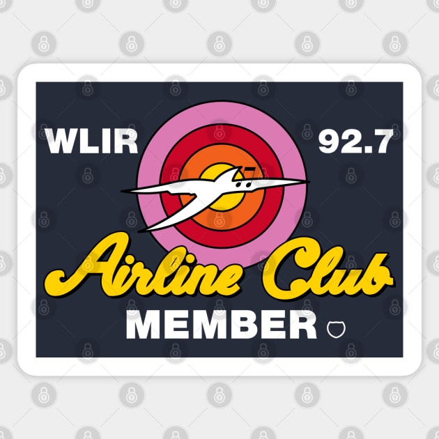 Airline Club Sticker by Off Peak Co.